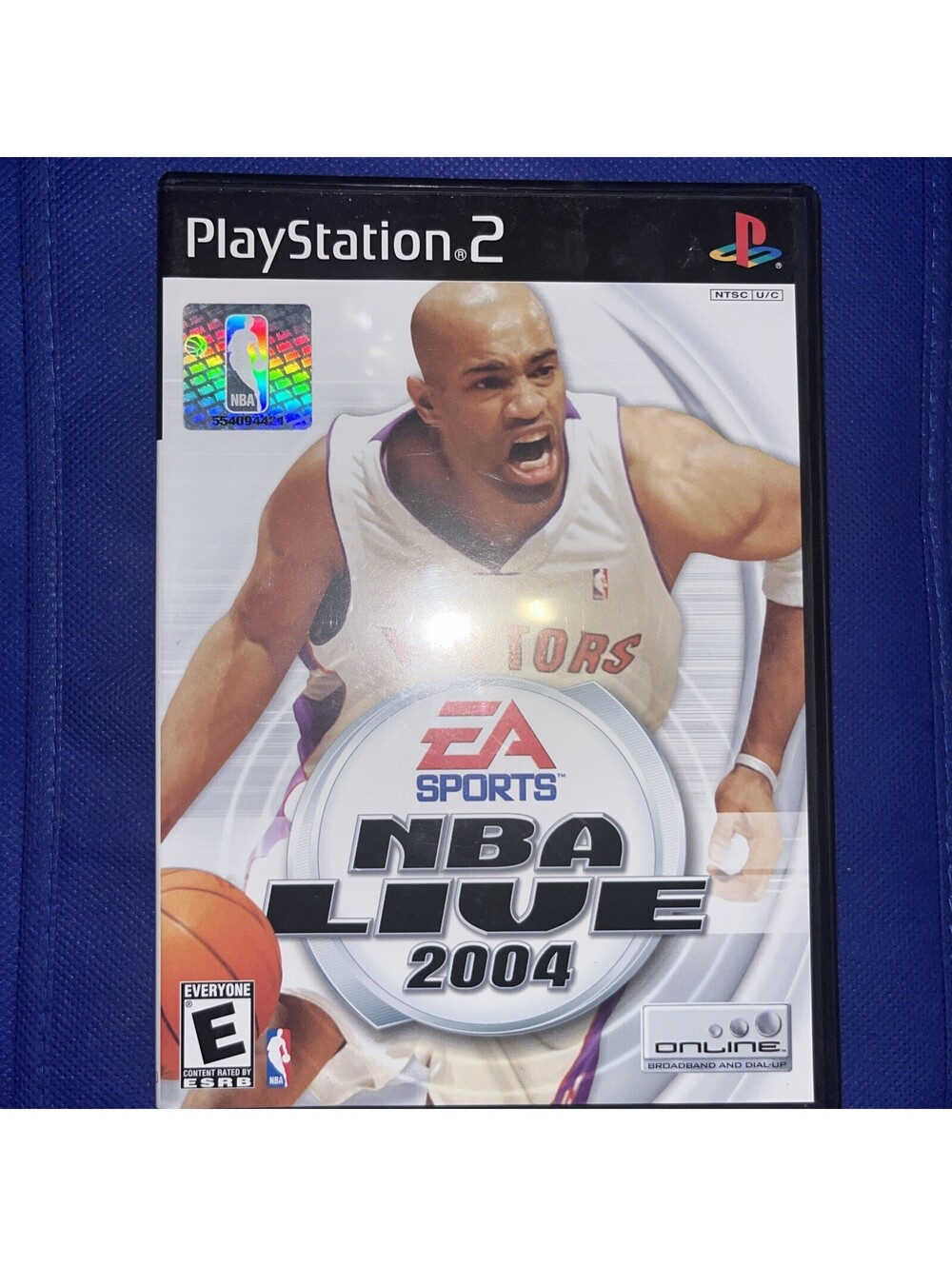 NBA Live 2004 (PS2) Original Case + Manual + Tested Disc